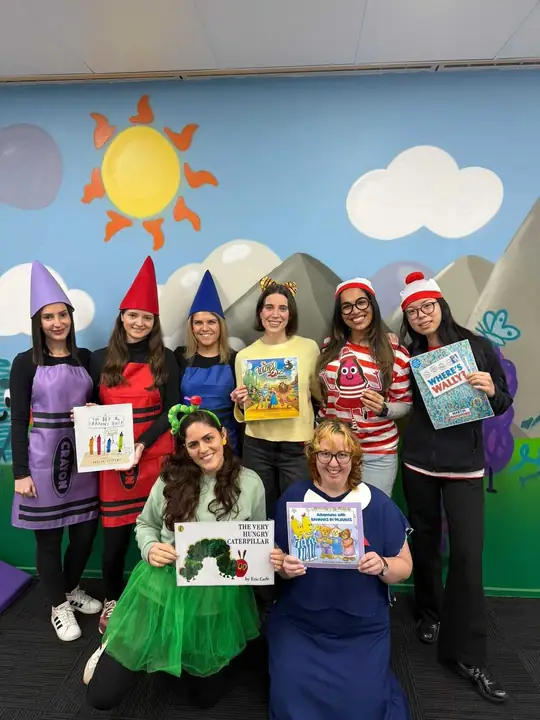 Our team dressed up for Book Week